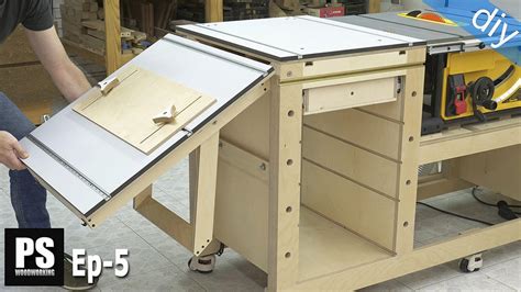 Diy Folding Table Saw Stand | Cabinets Matttroy