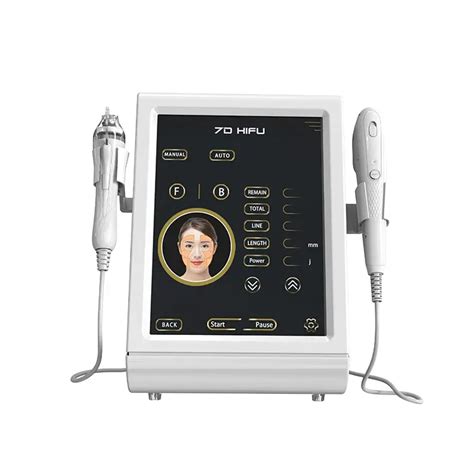 Beauty Items Mini 7d Hifu 2 In 1 Ultrasound Hifu Rf Microneedling Rf