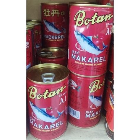 Jual Botan Ikan Makarel Saus Tomat 425 Gr Shopee Indonesia