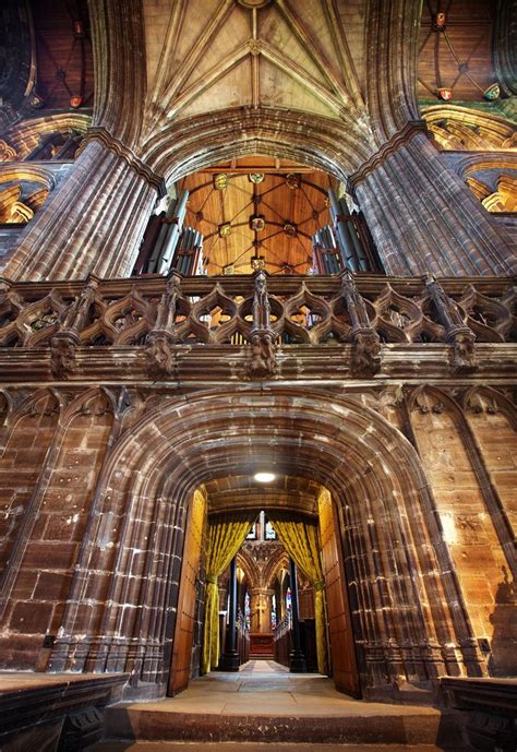 Inside Glasgow Cathedral High Kirk Of Glasgow Par Daniel Peckham