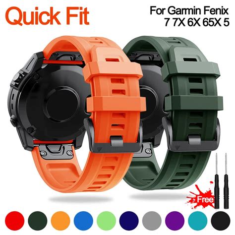 Bracelet En Silicone D Gagement Rapide Pour Garmin Bracelet