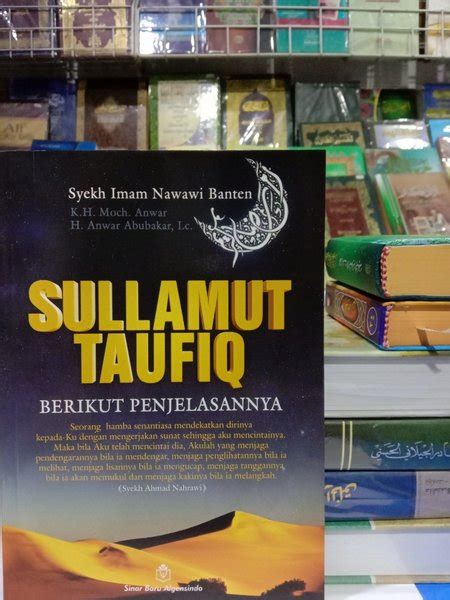 Jual Terjemah Sullamut Taufiq Di Lapak Toko Amaniah Kitab Bukalapak