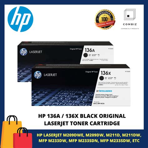 Toner Hp 136a 136x Black Original Laserjet Toner Cartridge W1360a