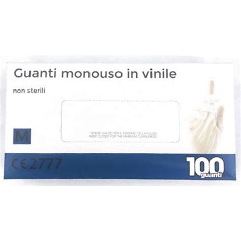 Guanti Monouso Vinile M X Pz Coop Shop