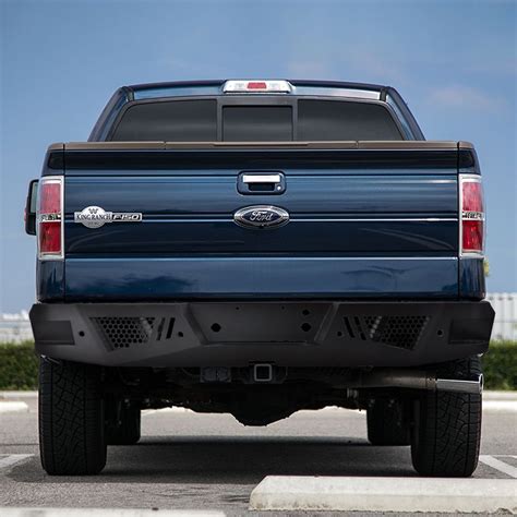 2006-2014 Ford F-150 Rear Bumper - BBR-F15006BK-A-WB