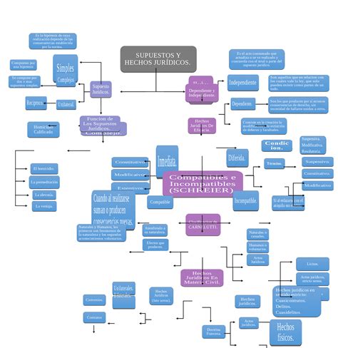 Mapa Conceptual Introduccion Al Derecho Esquemas Y Mapas Conceptuales