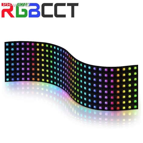 Ws2812b Rgb Flexible Pixel Led Module Panel 8x816x168x32 Matrix