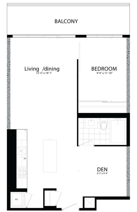 The Harlowe Lofts By Lamb West Floorplan 1 Bed And 1 Bath