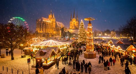 Erfurt_Weihnachtsmarkt_auf_dem_Domplatz_im_Schnee | PUTOVANJA ANA MARIJA I SAŠA