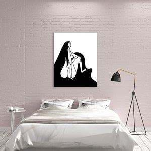 Female Body Art Black And White Naked Woman Art Woman Figure Art