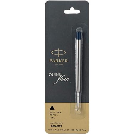 Parker Quink Flow Ball Pen Refill Blue Amazon In Office Products