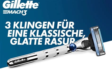 Gillette Mach3 Turbo Rasierklingen für Rasierer 8 Ersatzklingen für