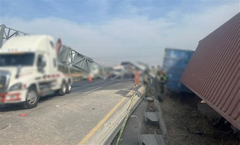 Un muerto tras volcadura de tráiler en la México Querétaro