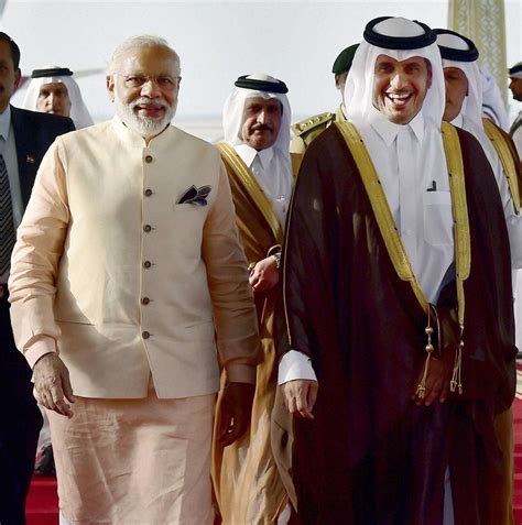 Modi In Qatar PM Meets His Counterpart Promises Indian Workers To