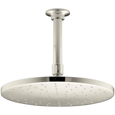 Kohler 1 Spray 10 In Single Ceiling Mount Fixed Rain Shower Head In