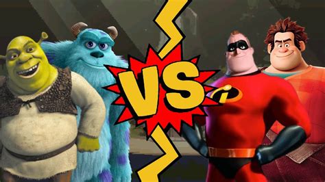 Mugen Battles Shreksulley Vs Ralphmrincredible Youtube