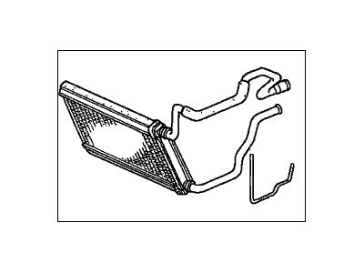 Sda A Genuine Honda Core Sub Assembly Heater