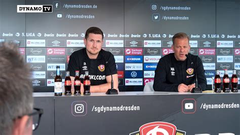 Spieltag Scp Sgd Pressekonferenz Vor Dem Spiel Youtube