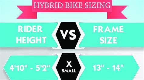 How to pick the right size hybrid bike