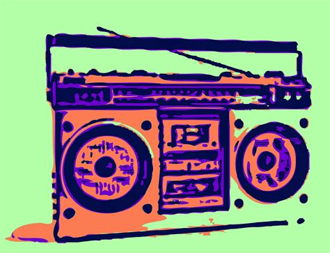 Graffiti Boombox Drawing - Pin On 1. Retro Prints | Bodycrwasute