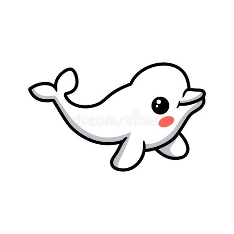 Baby Beluga Cartoon Stock Illustrations – 202 Baby Beluga Cartoon Stock ...