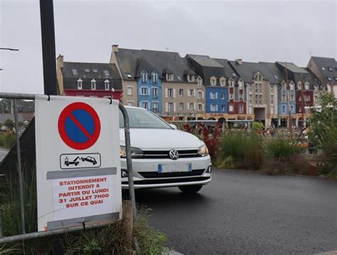 La circulation sera perturbée au port de Paimpol à lapproche du