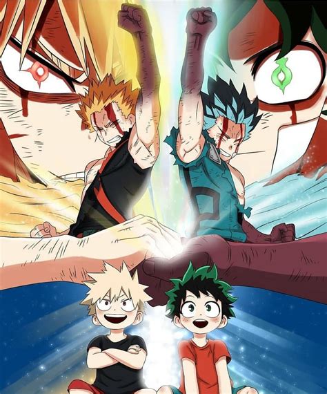 Bakugou E Dekumidoriya Hero Wallpaper Anime Wallpaper Anime Boy