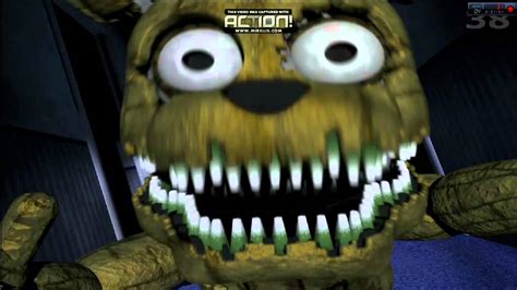 Five Nights At Freddys 4 PlushTrap JumpScare (Fnaf4) - YouTube