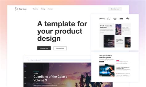 Product Landing Page Figma Community