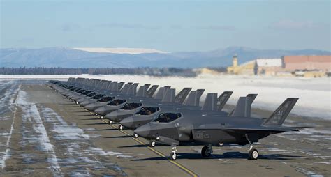 Eielson Afb Generates F 35a Fleet For Arctic Gold 21 2 Second Line Of