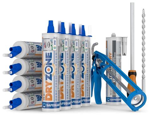 Dryzone Damp Proofing Cream Dpc Injection Kit Bba Approved Rising