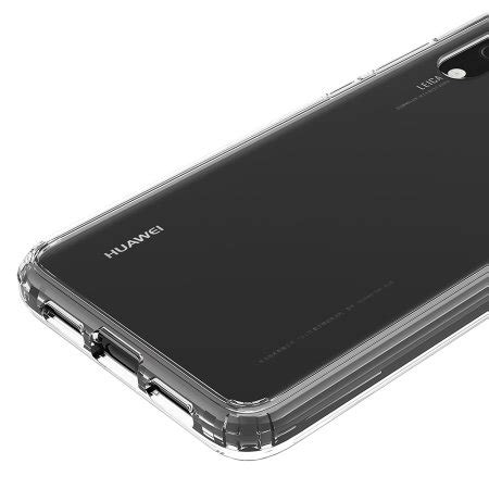 Olixar Exoshield Tough Snap On Huawei P Case Crystal Clear