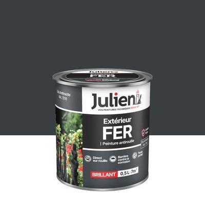 Peinture Fer Antirouille Gris Anthracite Ral Brillant Ml