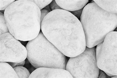 Premium Photo White Pebble Stones Texture Background