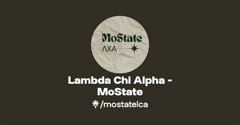 Lambda Chi Alpha Mostate Instagram Linktree