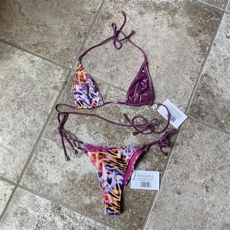 Rat Boa Swim Cosima Bikini 80s Inspired Never Depop