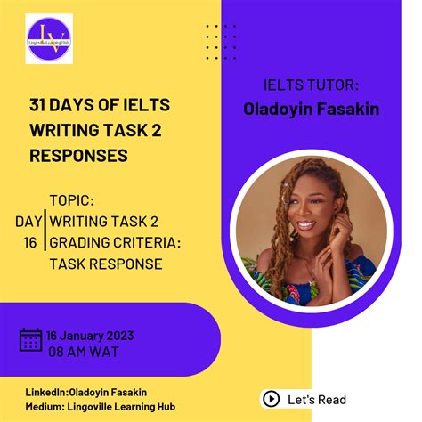 Understanding The Grading Criteria For Ielts Writing Task 2 Task Response By Lingoville