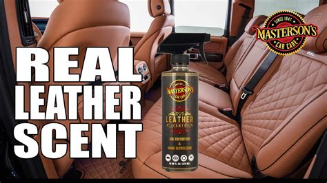 Leather Air Freshener Odor Eliminator Real Leather Smell