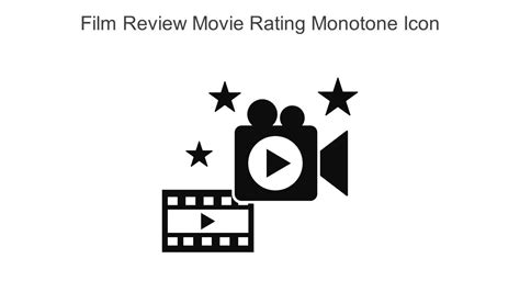 Film Review Movie Rating Monotone Icon In Powerpoint Pptx Png And ...