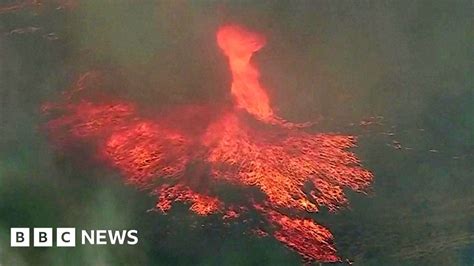 Firenado Rages In California Bbc News