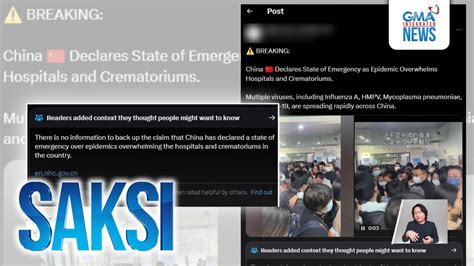 DOH Fake News Ang Kumakalat Na Post Na May Bagong Epidemya Sa China