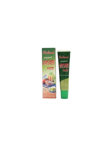 Roland Wasabi Paste In Tubes 12x1 52 Oz 4 70186