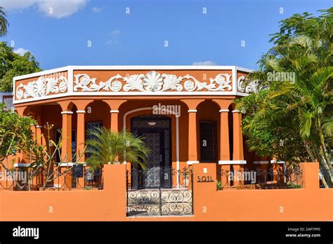 Villa, Merida, Mexico Stock Photo - Alamy