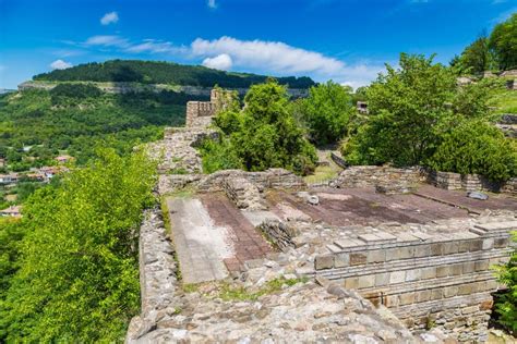 Tsarevets Fortress in Veliko Tarnovo Stock Photo - Image of historical ...