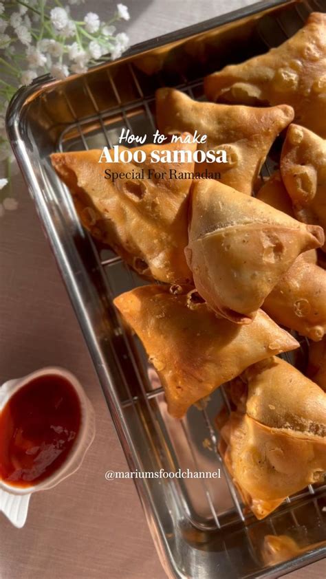 How To Make Aloo Samosa Ramadan Recipessamosa Recipe With Homemade