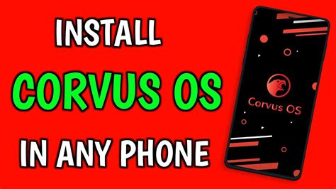 How To Install Corvus Os On Any Android How To Install Corvus Os In