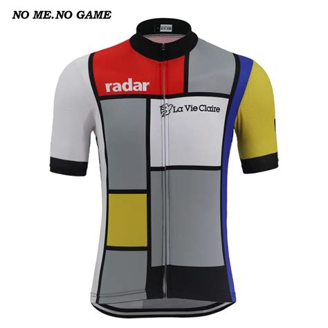 Retro Cycling Jersey Men Tour Tops Old Cycling Team Clothing Wear