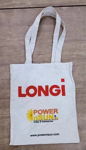 Printed Loop Handle Cotton Canvas Shopping Bag 5 10 Kgs Size