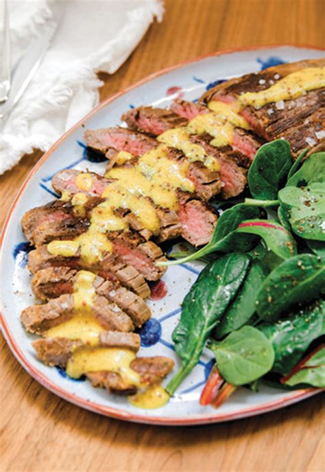 Three Ingredient Marinated Flank Steak Edible Oklahoma City