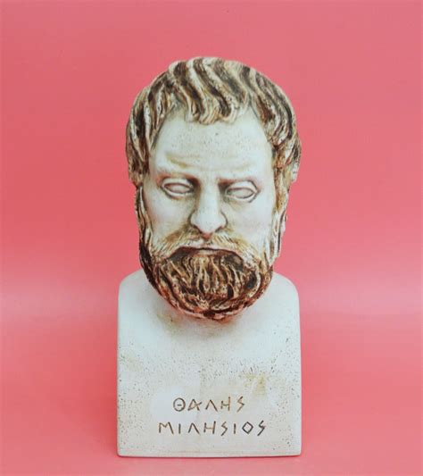 Thales of Miletus Bust Ancient Greek Philosopher and Father of Western ...